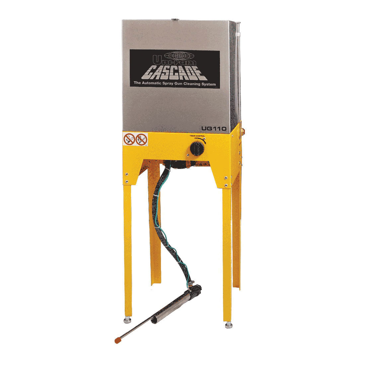 UNI-RAM UG110 Semi Automatic Spray Gun Cleaner, Semi Automatic
