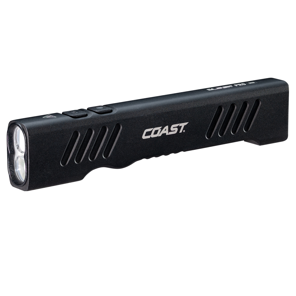 COAST Products Slayer Pro Red 1000 Lumen Rechargeable Red/White LED Flashlight with Dual Magnet Base - Black