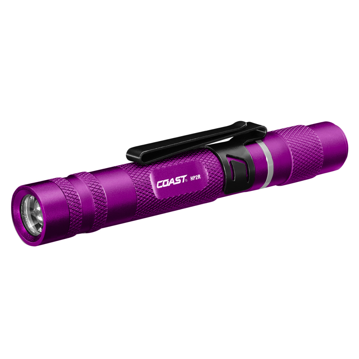 COAST Products HP2R 280 Lumen Rechargeable Penlight with Twist Focus - Purple