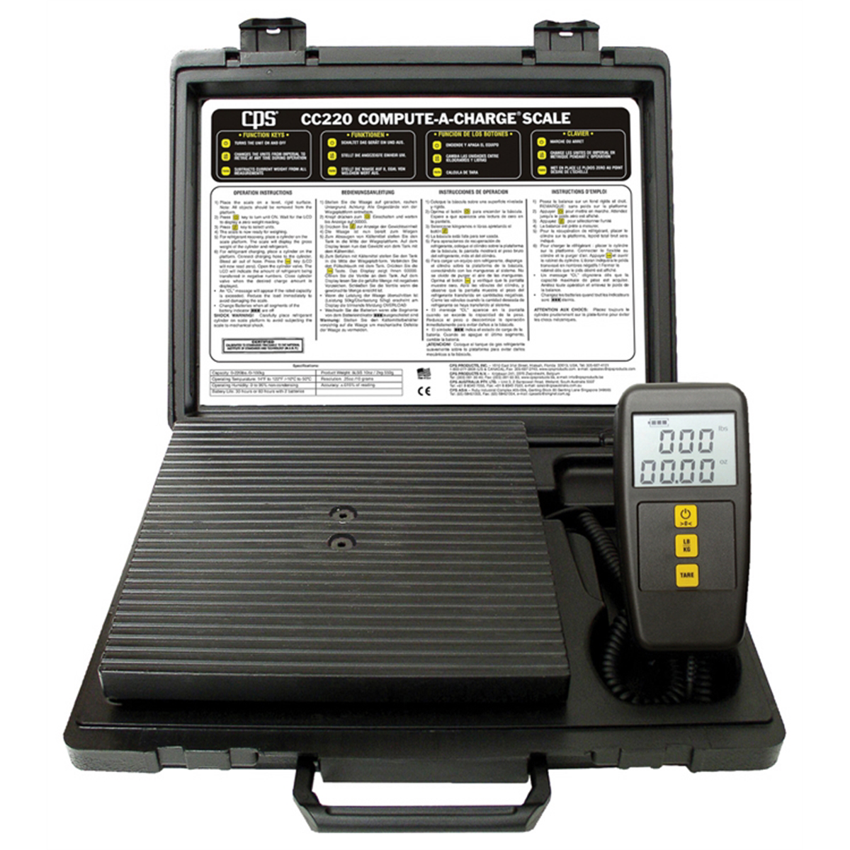 CPS Products HEAVY DUTY SCALE 220 LBS