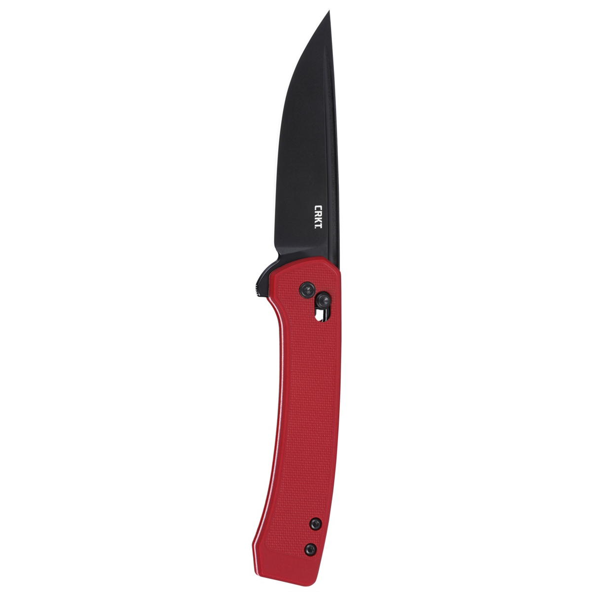 CRKT (Columbia River Knife) Q Compact Black Folding Knife with Crossbar Lock 7075R