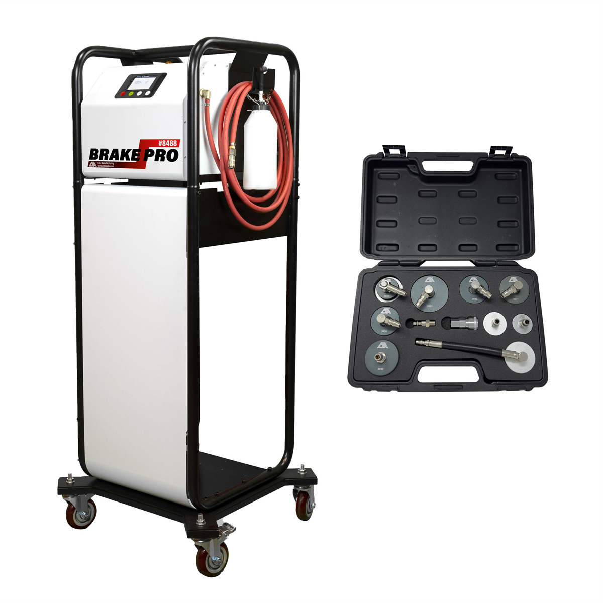 CTA Manufacturing Brake-Pro Electric Pressure Brake Bleeder with Adapters - 60L