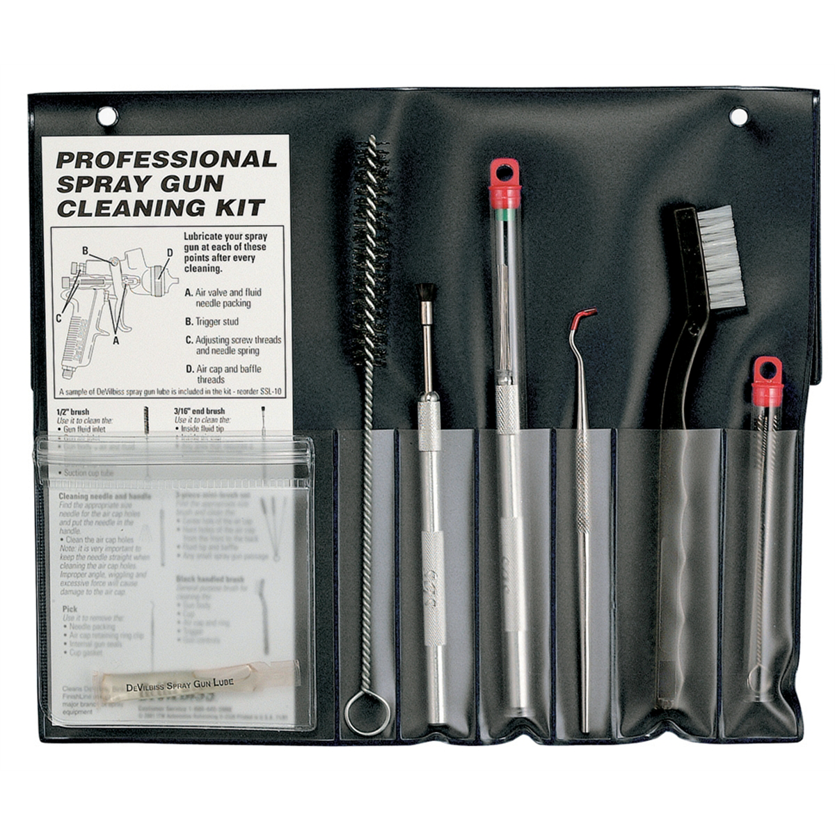 DeVilbiss SPRAY GUN CLEANING KIT