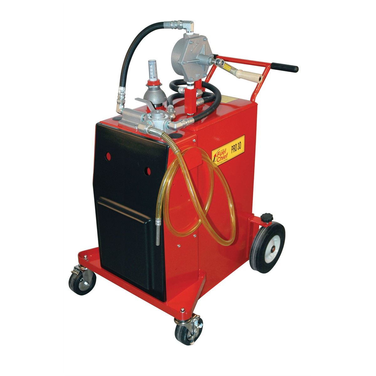 John Dow Industries UL Listed 30 Gallon Gas Caddy With Rotary Pump