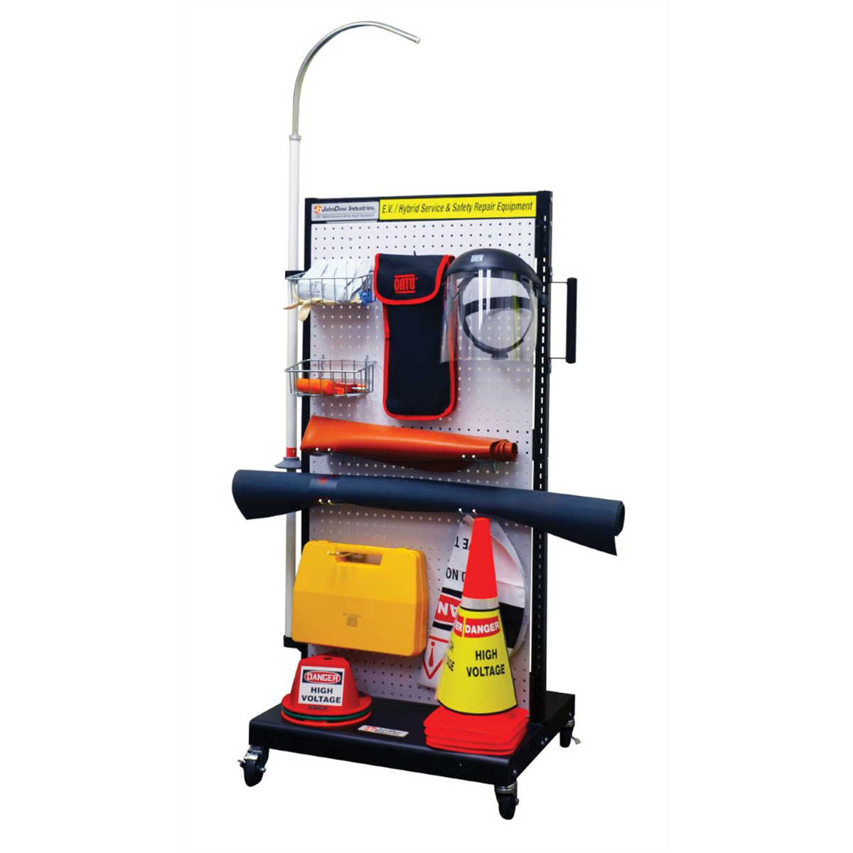 John Dow Industries EV-HYBRID Safety Package - w/Mobile Cart