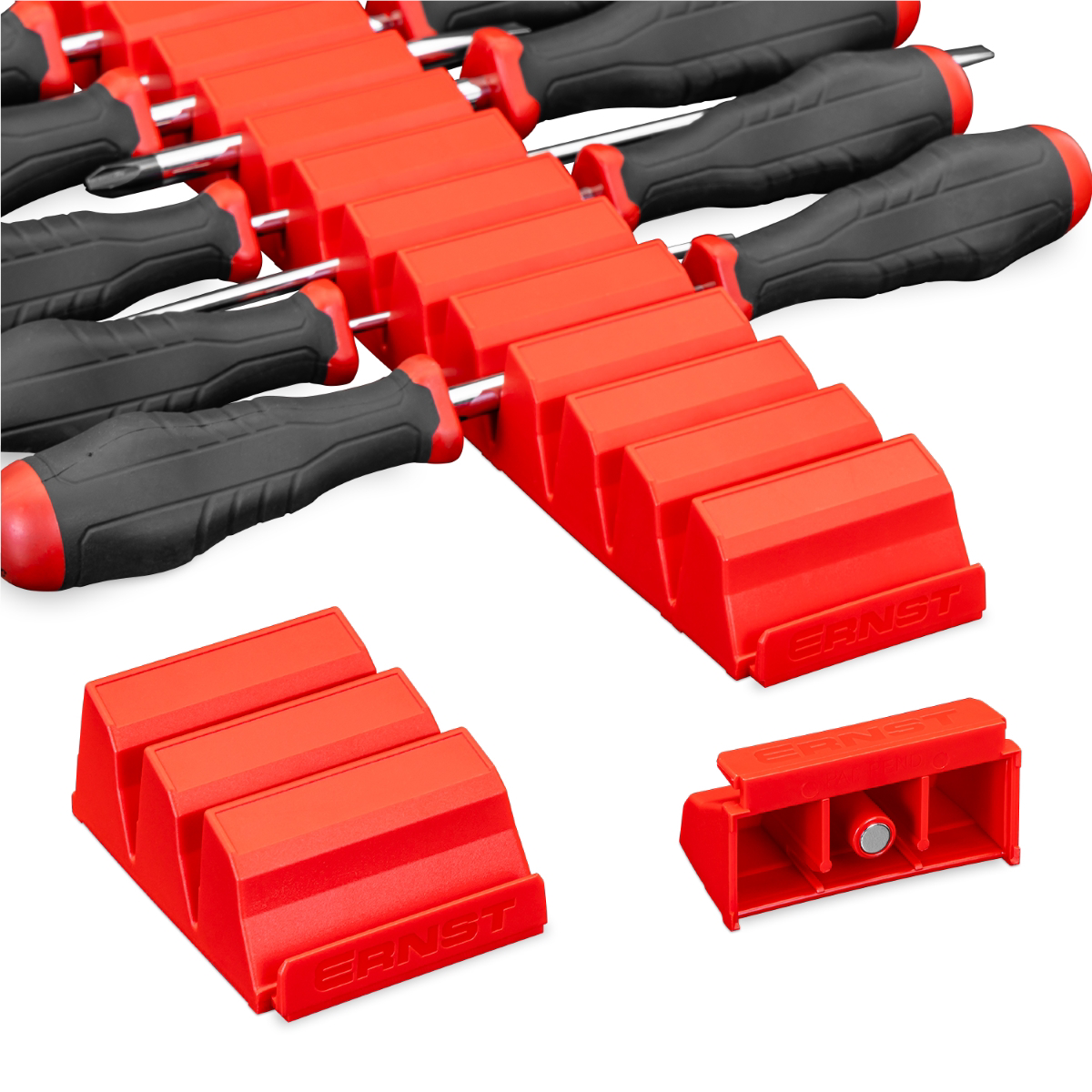 Ernst Mfg. 26 Tool Magnetic Screwdriver Pro - Red