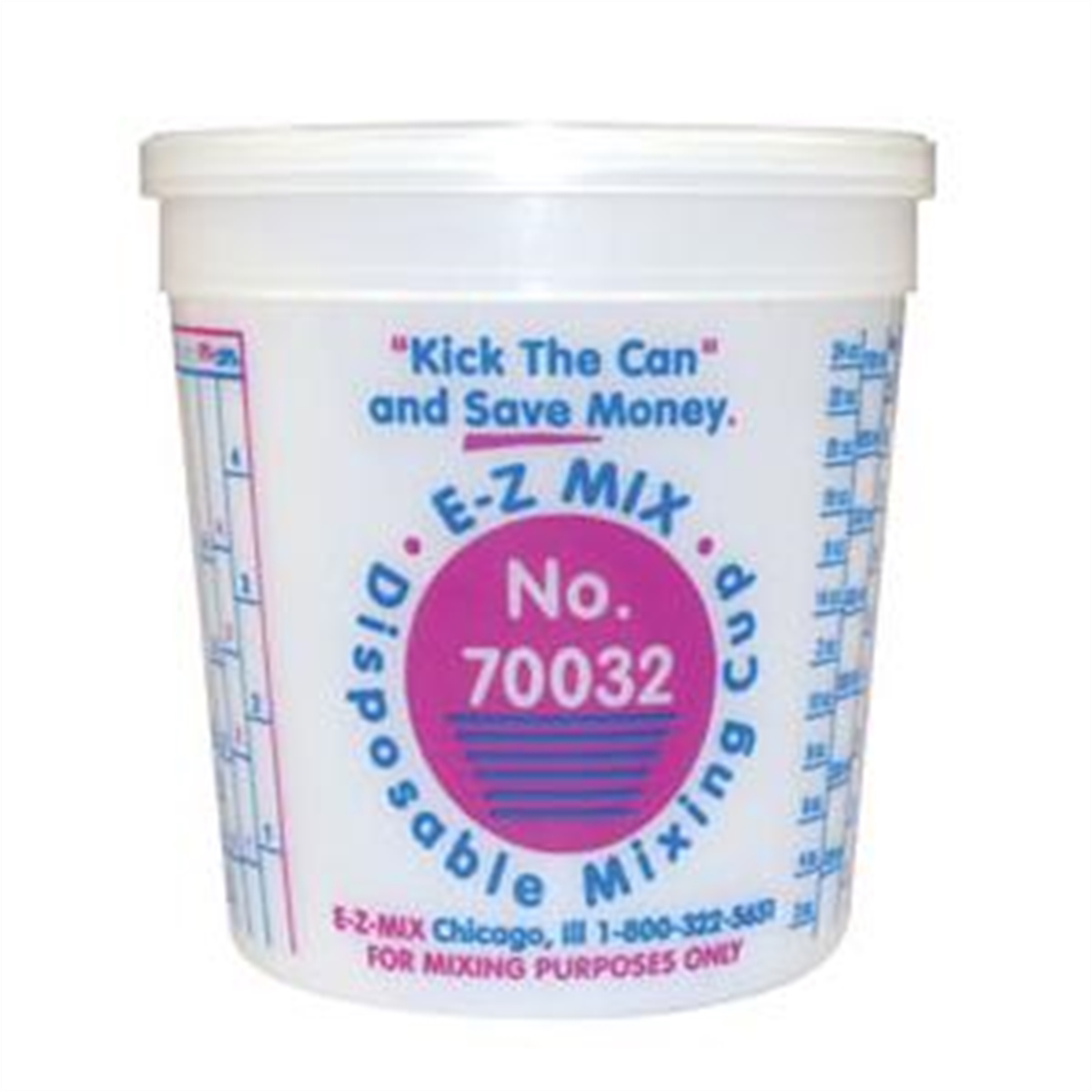 E-Z Mix 1 QUART DISPOSABLE MIXING CUPS 100/BOX