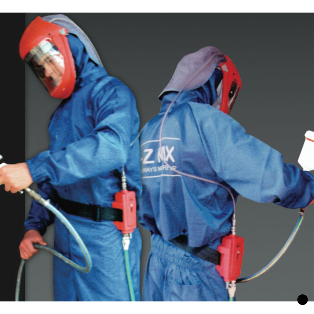 E-Z Mix ANTI-STATIC SPRAY SUIT XL W HOOD