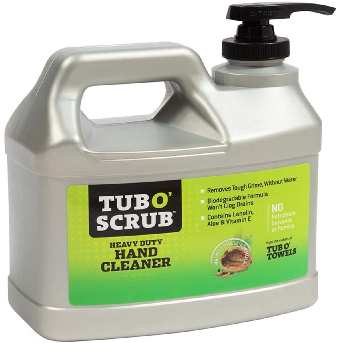 Tub O' Towels Tub O' Scrub Heavy Duty Hand Cleaner, 128 oz.