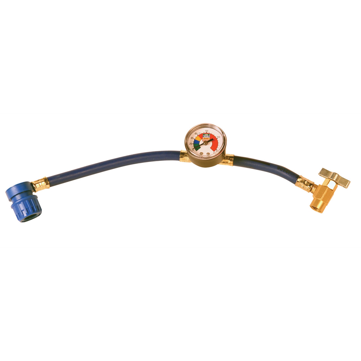 FJC R-134a U-CHARGE HOSE w/ gauge