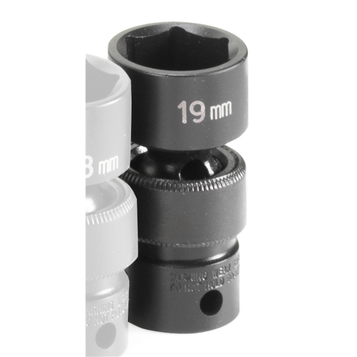 Grey Pneumatic 3/8" Drive x 19mm Standard Universal Socket