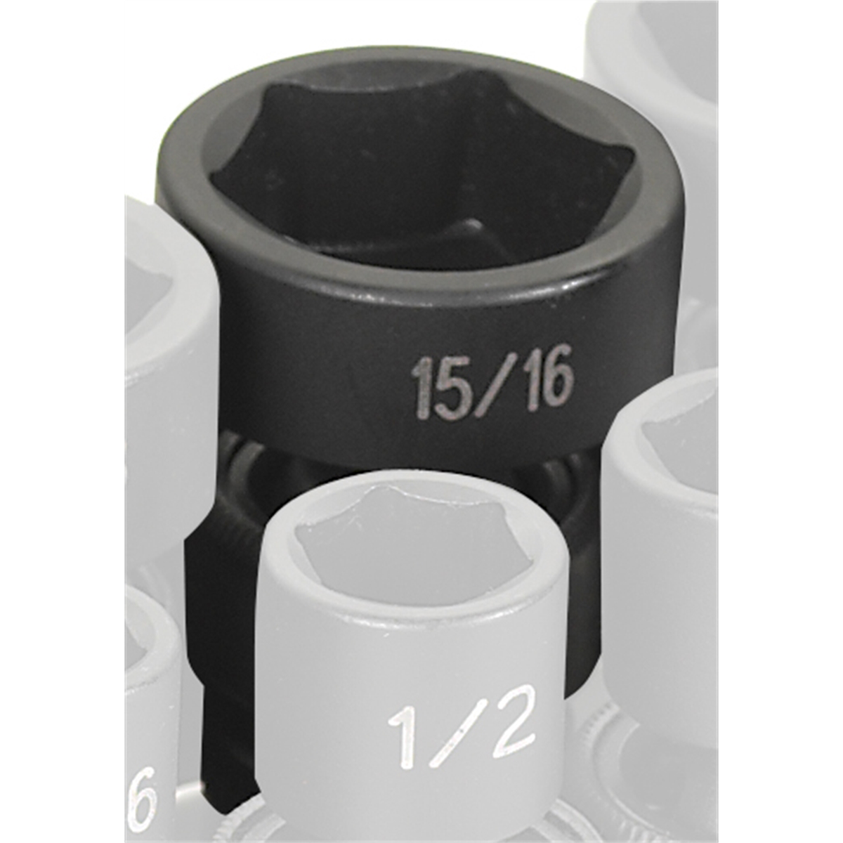 Grey Pneumatic 3/8" Drive x 15/16" Standard Universal Socket