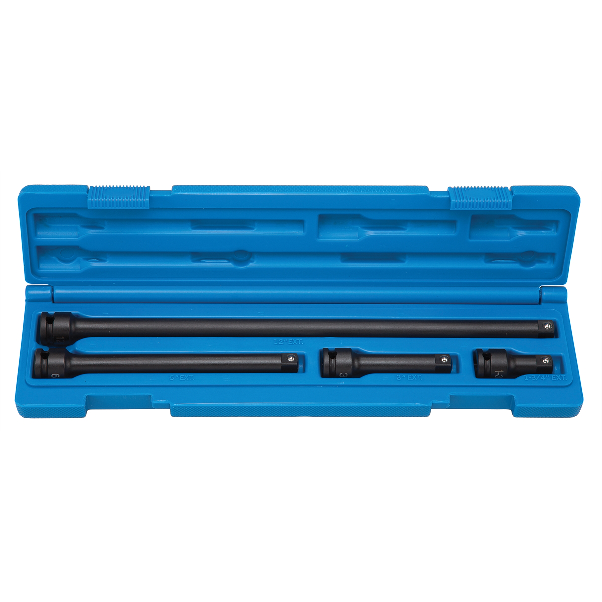 Grey Pneumatic 3/8" Drive 4 Piece Impact Extension Set