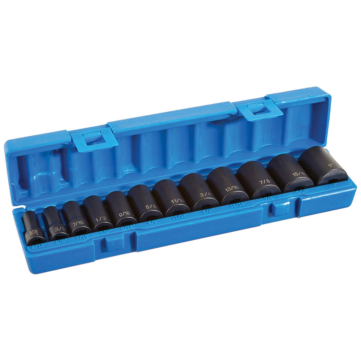 Grey Pneumatic 3/8" Drive 12 Piece Semi-Deep Standard Set