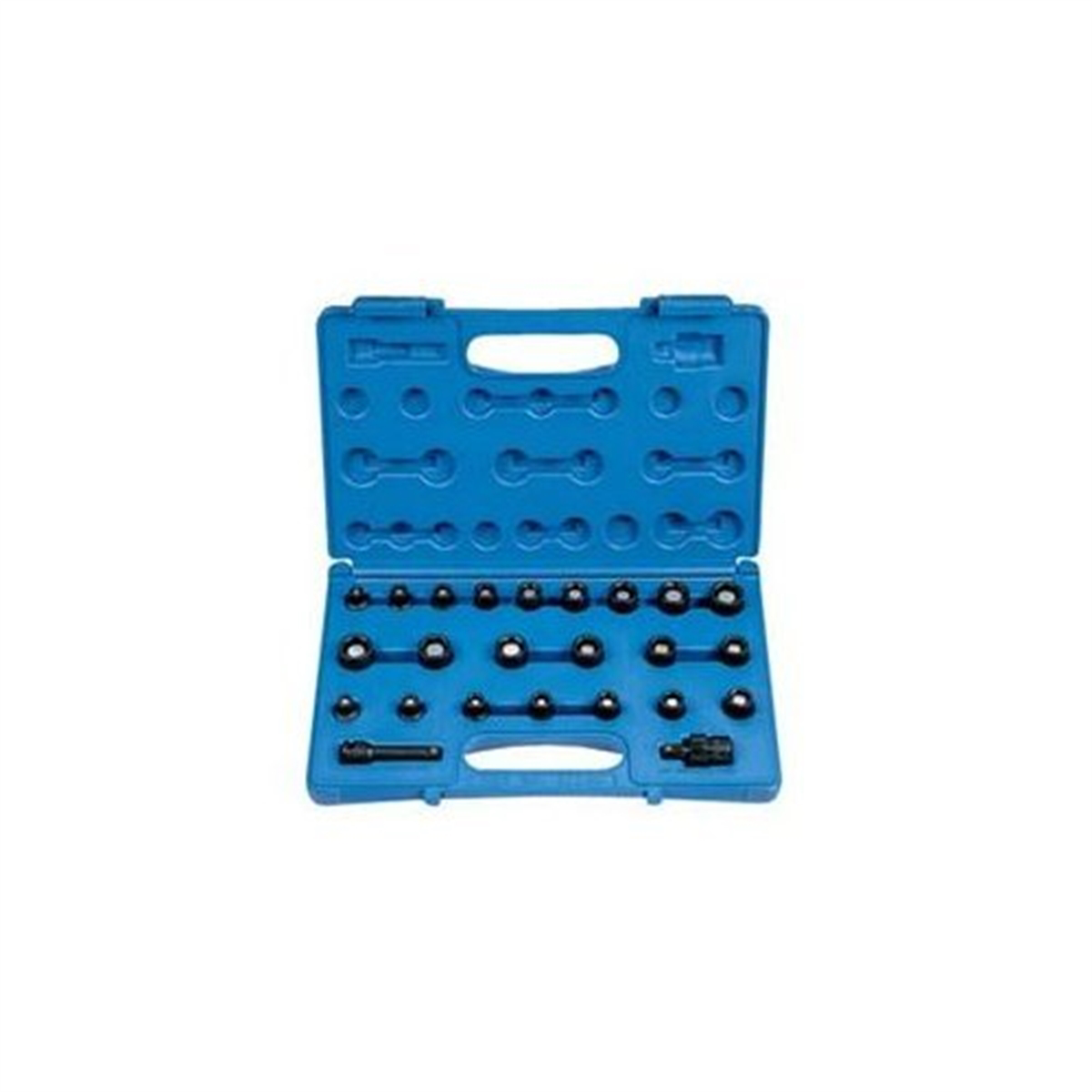 Grey Pneumatic 3/8" Drive 24 Piece Standard Length SAE/Metric Magnetic Set