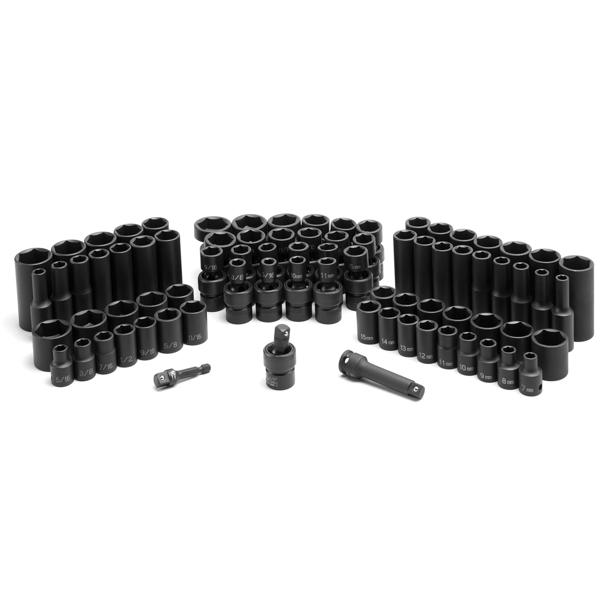 Grey Pneumatic 3/8" Drive 81 Piece Master Set