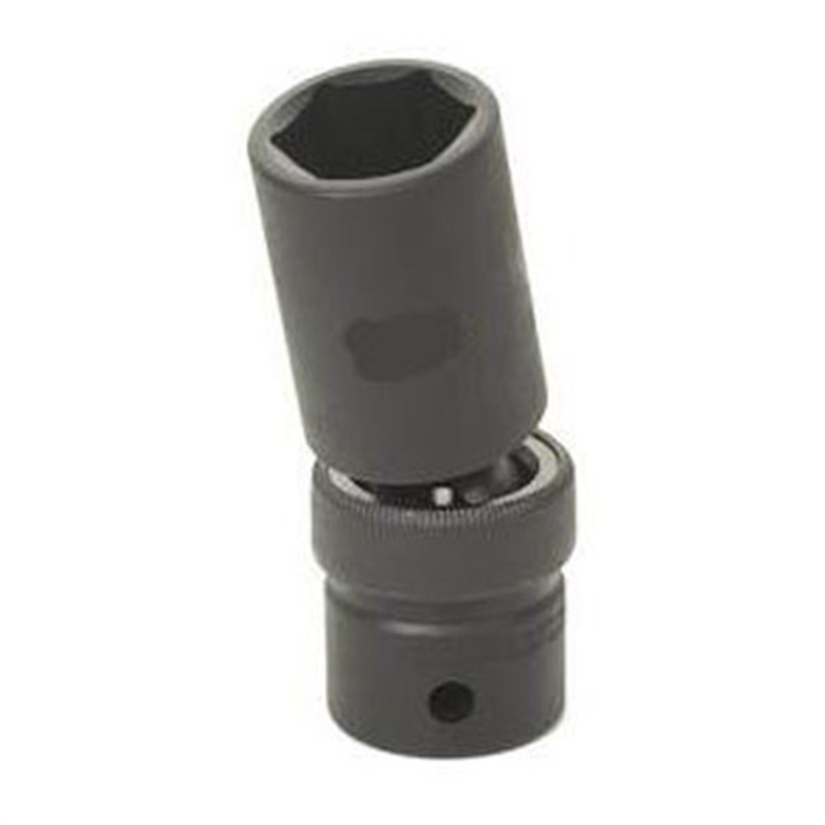 Grey Pneumatic 1/2" Drive x 15mm Deep Universal Socket 6 Point - Black