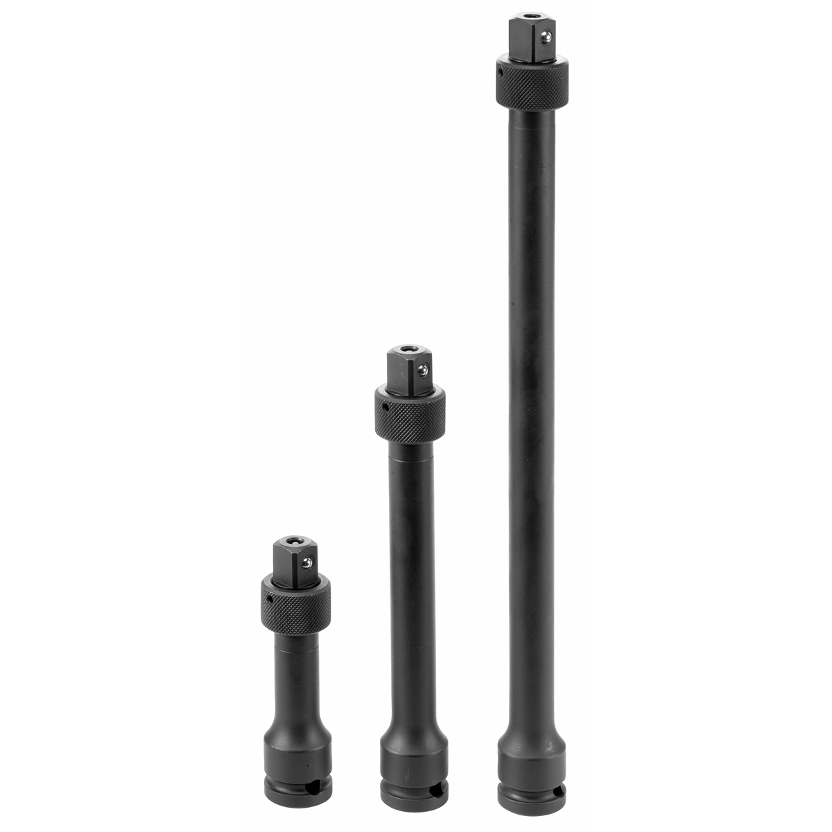 Grey Pneumatic 1/2" Drive 3 Piece Locking Extension Set