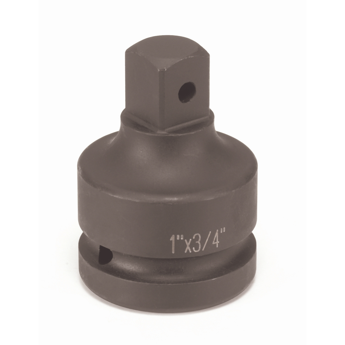Grey Pneumatic 1" Female x 3/4" Male Adapter with Pin Hole
