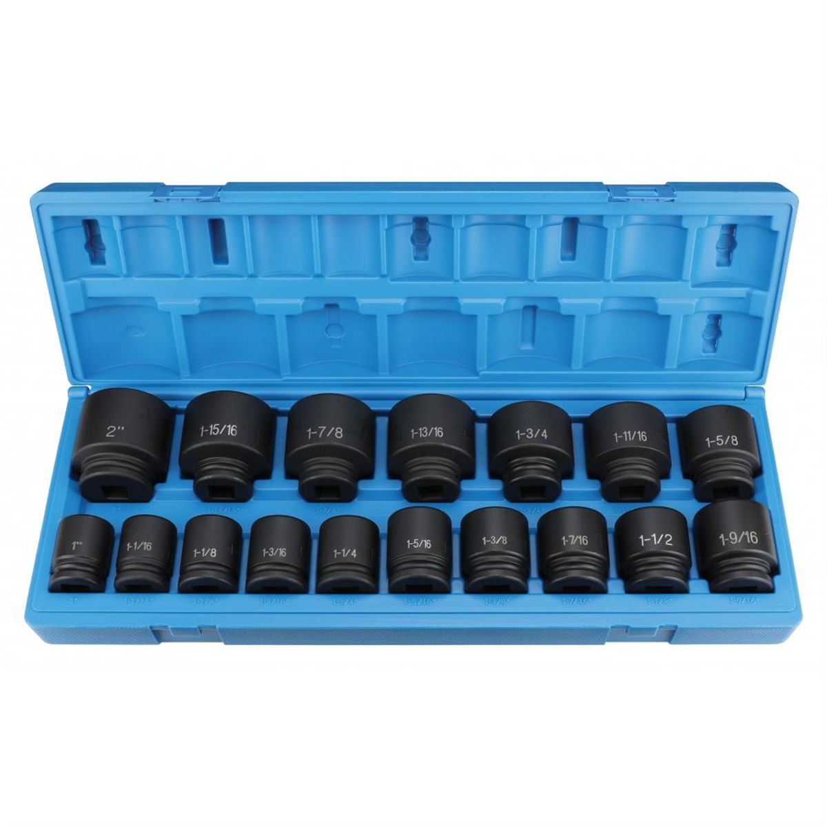 Grey Pneumatic 3/4" Dr. 17 Piece Fractional Set 1"-2"