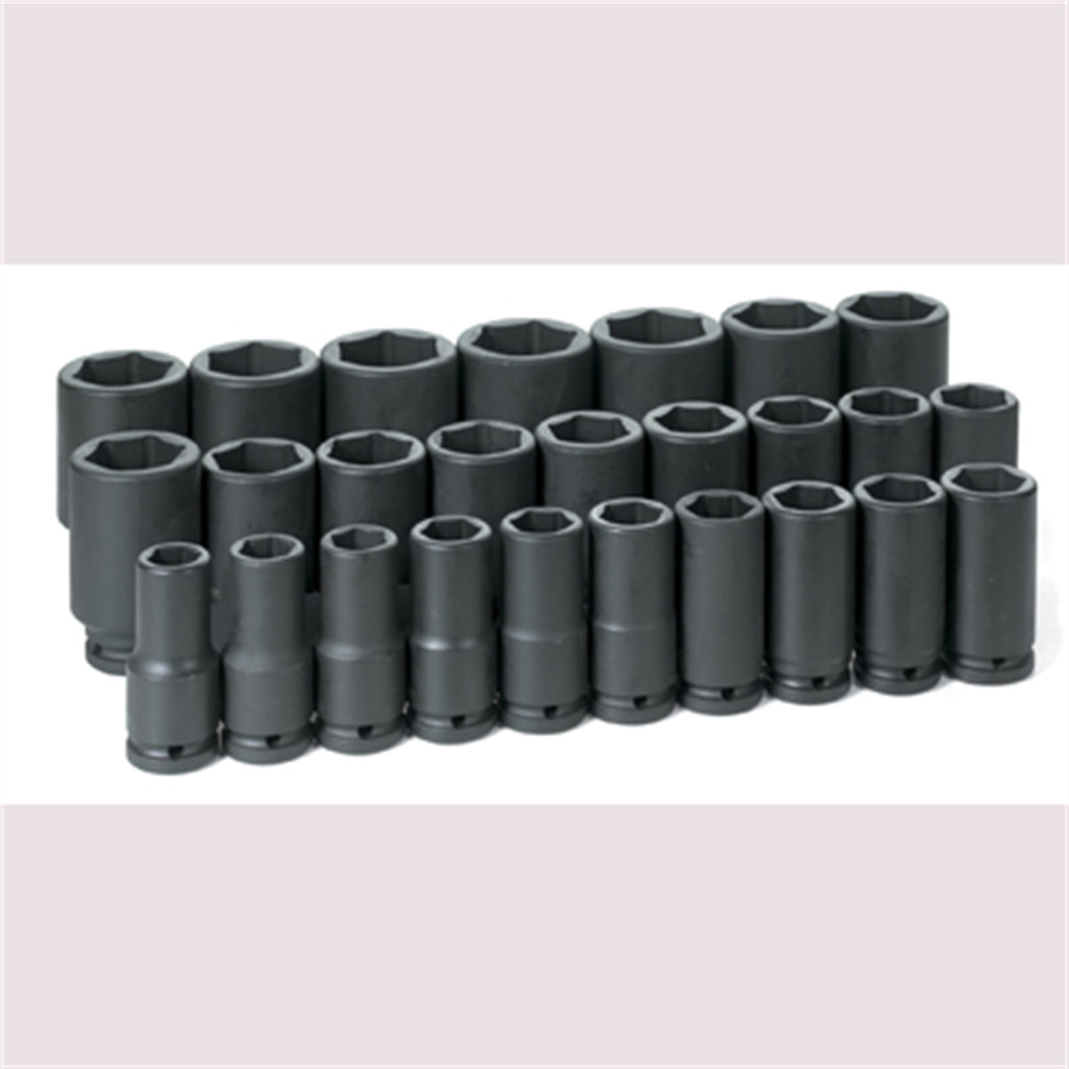 Grey Pneumatic 3/4" Dr. 26 Piece Deep Metric Master Set 19-50mm