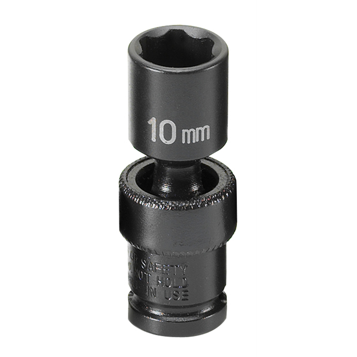 Grey Pneumatic 1/4" Surface Drive x 10mm Standard Universal Socket