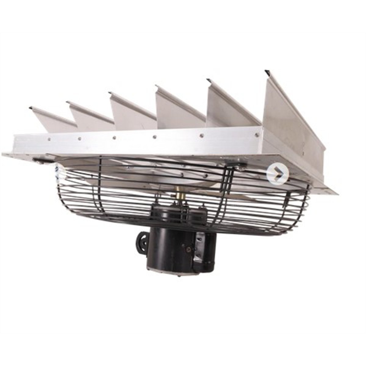 Hessaire Wall-Mounted 24" Shutter Exhaust Fan