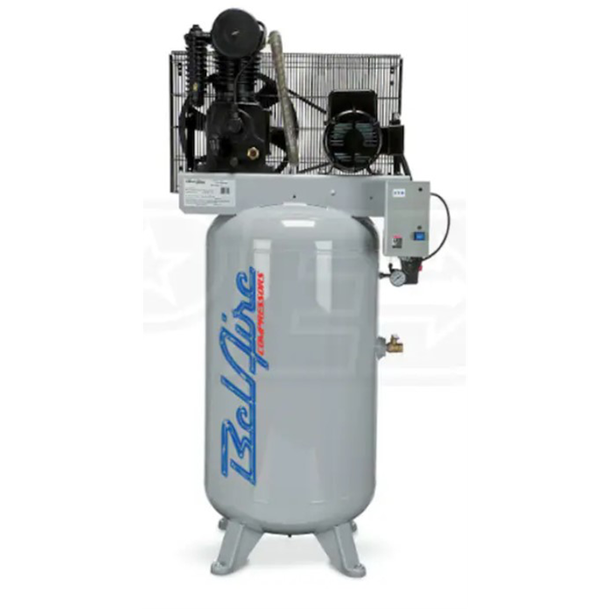 IMC (Belaire) 5 HP 80 Gallon 175 PSI 230 Volt Air Compressor 5 HP 80 Gallon Vertical 175 PSI 230 1 60 16 CFM C1 Pump