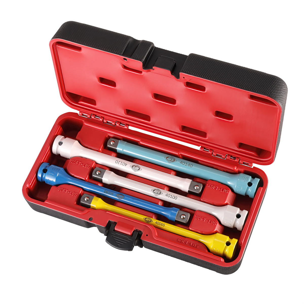 American Forge & Foundry Torque Limiting Extension Set - 1/2" Drive - 5 Pc. - 65,80,100,120,140 Ft/Lbs