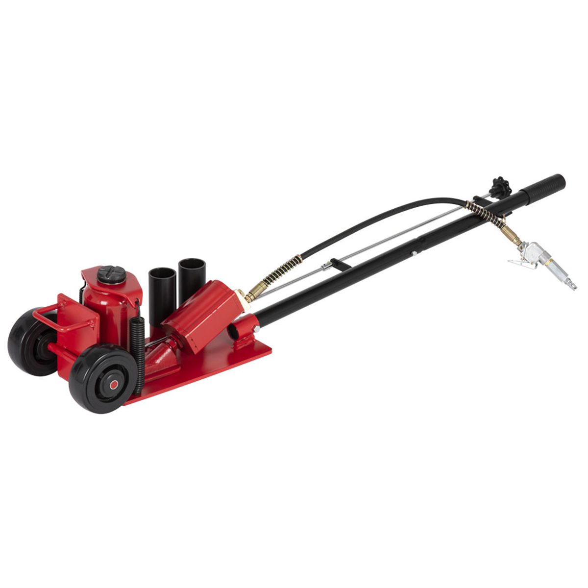 American Forge & Foundry Axle Jack - 20 Ton Capacity - Spring Return - Air/Hydraulic