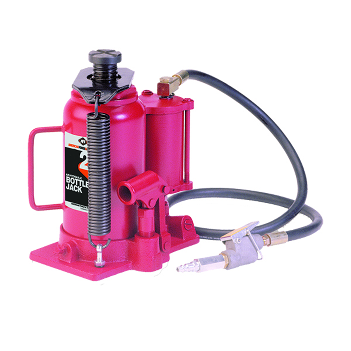 American Forge & Foundry Bottle Jack - 20 Ton Capacity - Air/Manual
