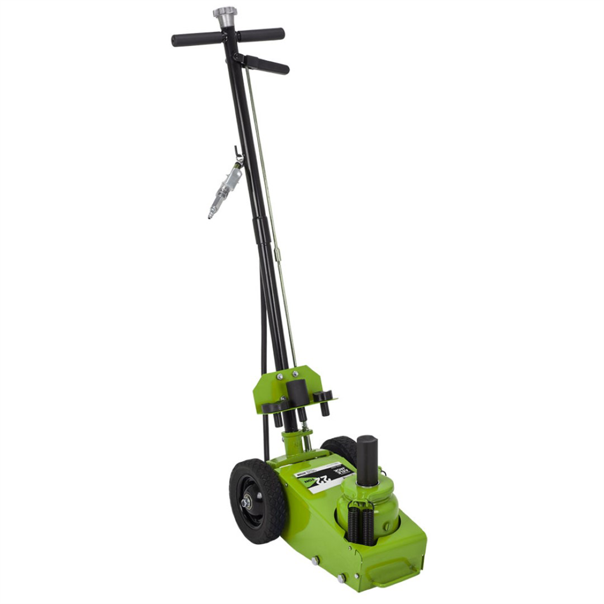 Viking by American Forge & Foundry Axle Jack - 22 Ton Capacity - Air/Hydraulic - Spring Return - w/ 3 pc Ext Kit & 2 pc Handle