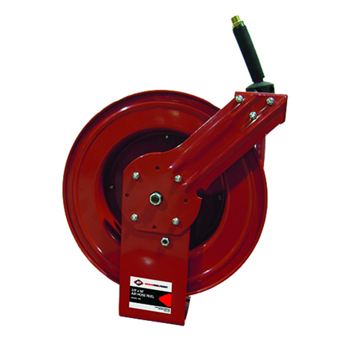 American Forge & Foundry Air Hose Reel - 1/2" Diameter - 50 ft. Length - 1/2" NPT - 300 PSI