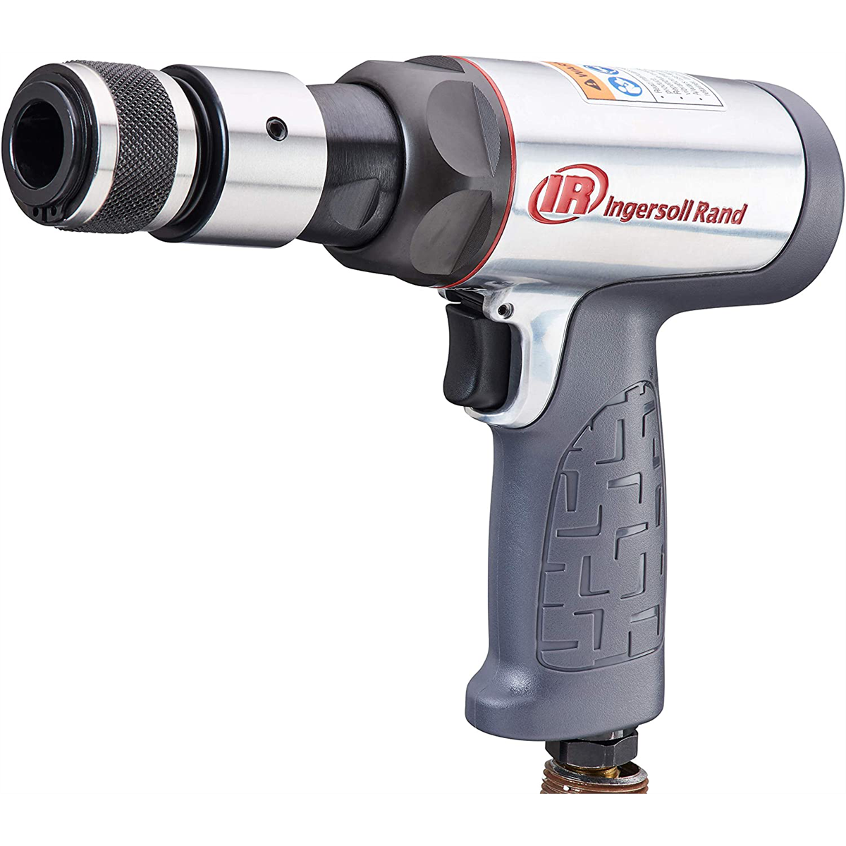 Ingersoll Rand Vibration Reduced Air Hammer 5-Piece Chisel Set, 3530 BPM, 2-5/8 Inch Stroke, Round Shank