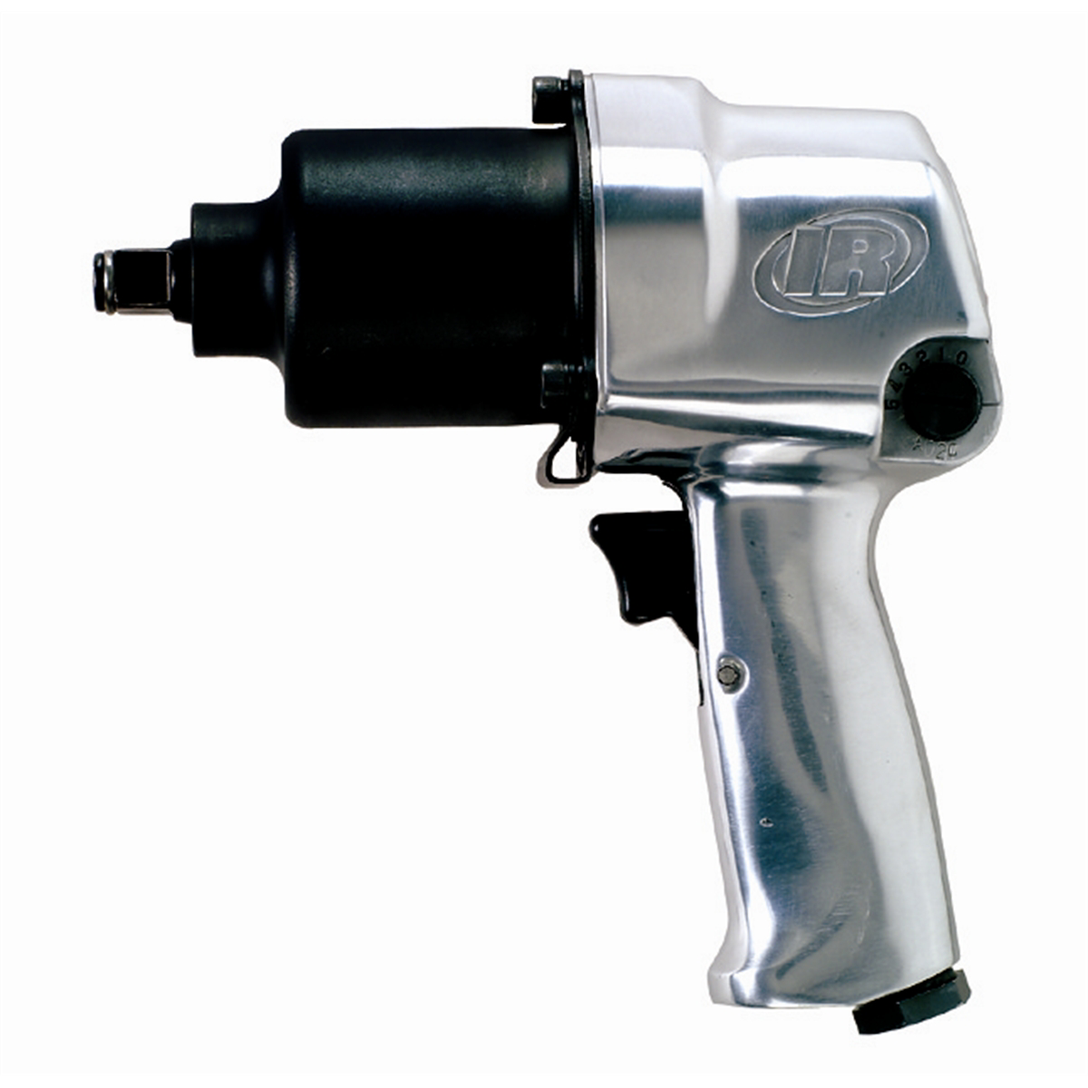 Ingersoll Rand 1/2 Inch Air Impact Wrench, Super Duty, 500 ft-lb Torque, Friction Ring Retainer, Pistol