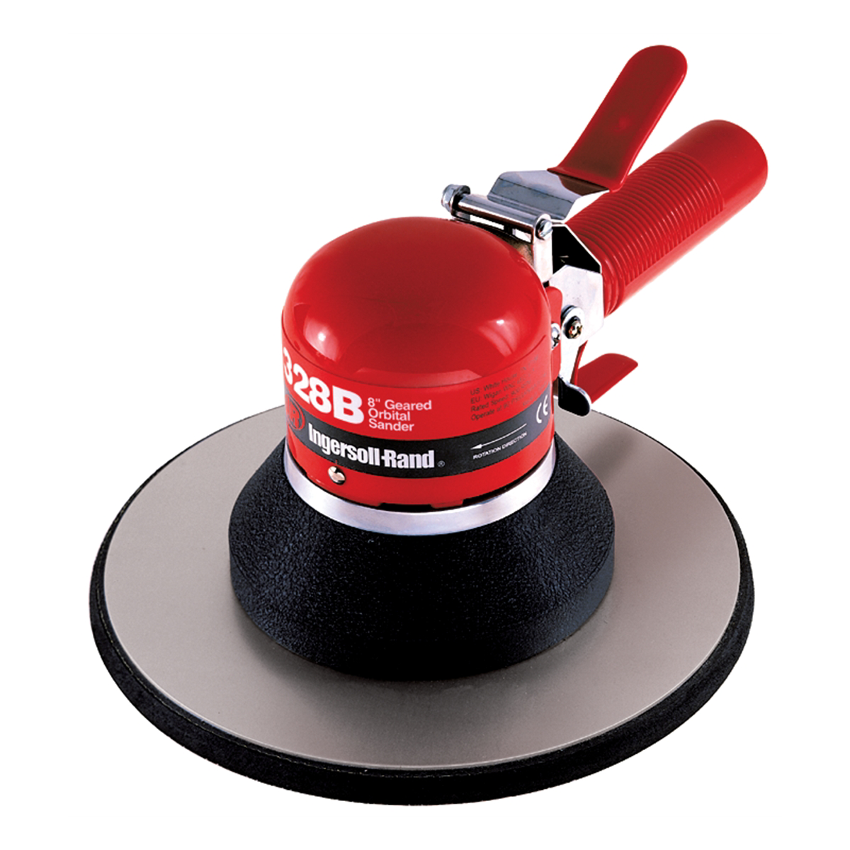 Ingersoll Rand Orbital Air Sander, 8" PSA Pad, 5/32" Orbit, .25 HP, 825 RPM