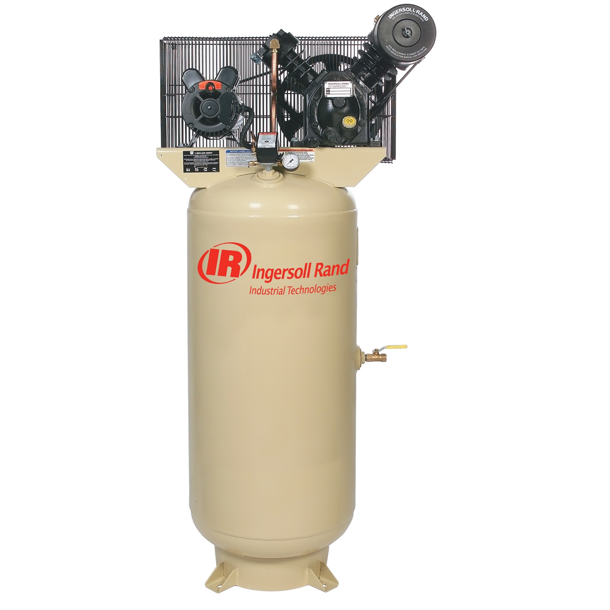 Ingersoll Rand 2340L5-V 5HP 2 STAGE 60G 15CFM SINGLE PHASE