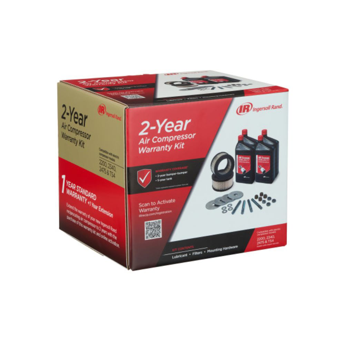 Ingersoll Rand Ingersoll Rand 2-year Warranty Kit for 2200/2340/2475/TS4 Compressor