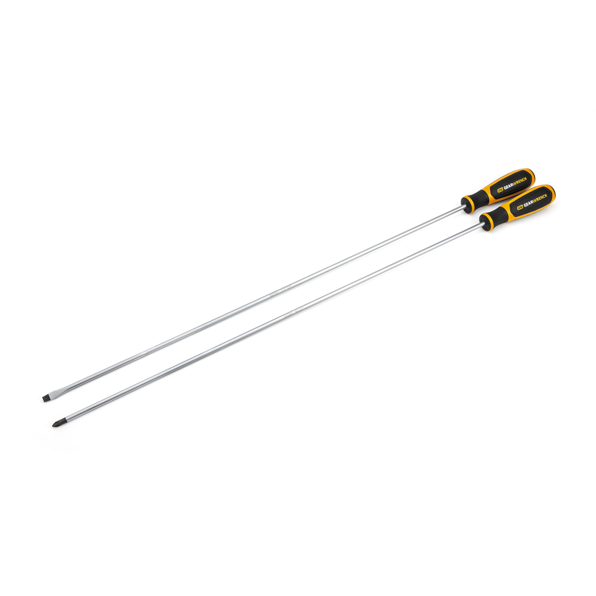 GearWrench 2 Piece Phillips/Slotted Dual Material Screwdriver Set