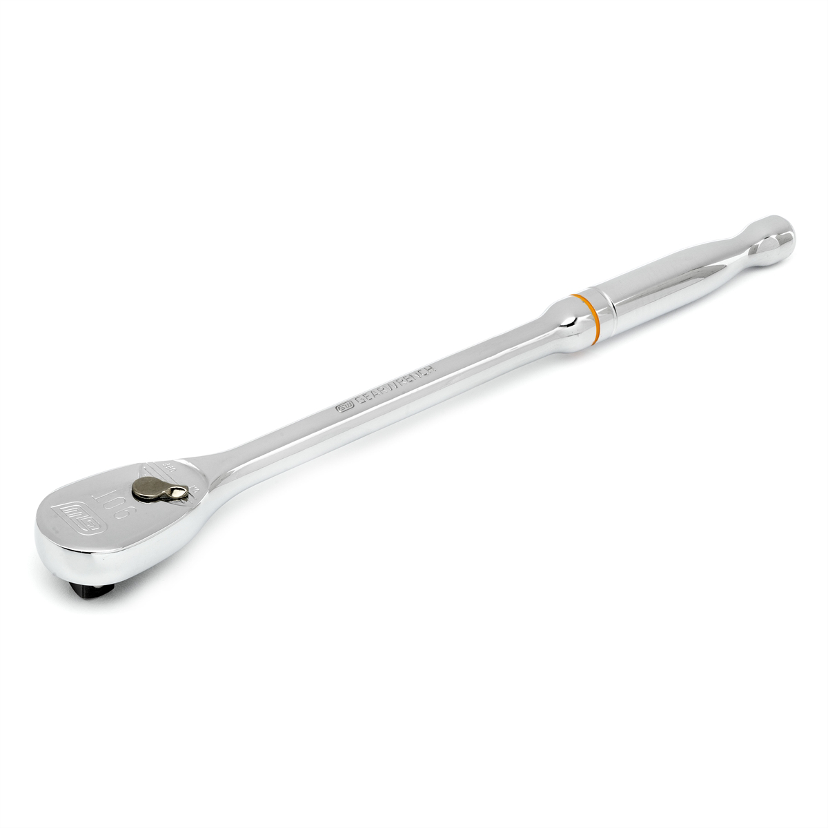 GearWrench 3/8 Inch Drive 90-Tooth Long Handle Teardrop Ratchet 11 Inch