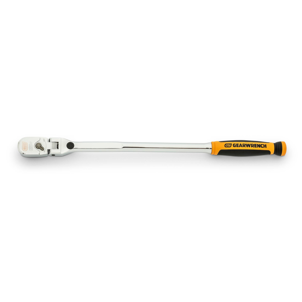 Gearwrench 3/8" Drive 120XP Dual Material Handle Locking Flex Head Ratchet