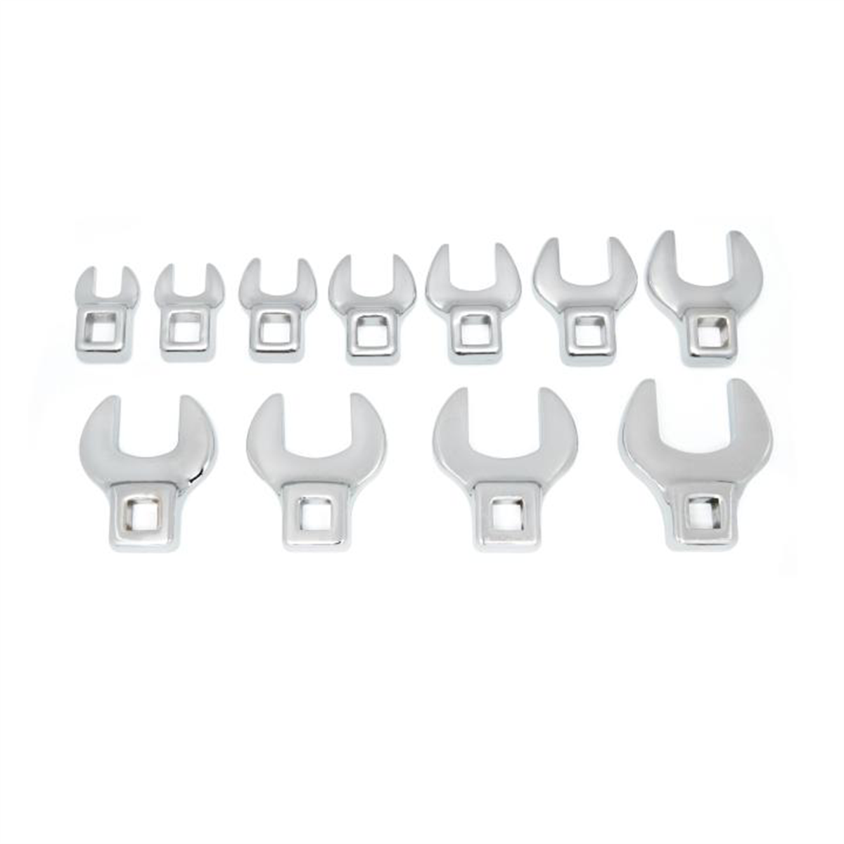 GearWrench 11 Piece 3/8 Inch Drive Crowfoot SAE Wrench Set