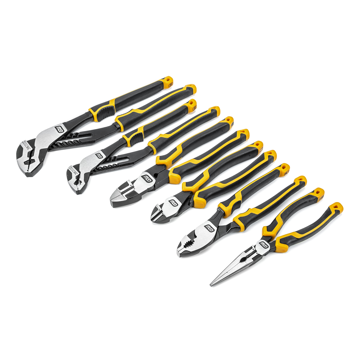 GearWrench 6 Piece PITBULL Dual Material Mixed Plier Set