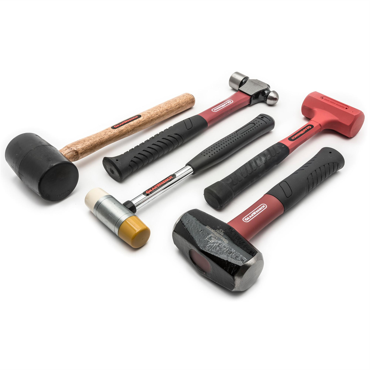 GearWrench 5 Piece Hammer and Mallet Set