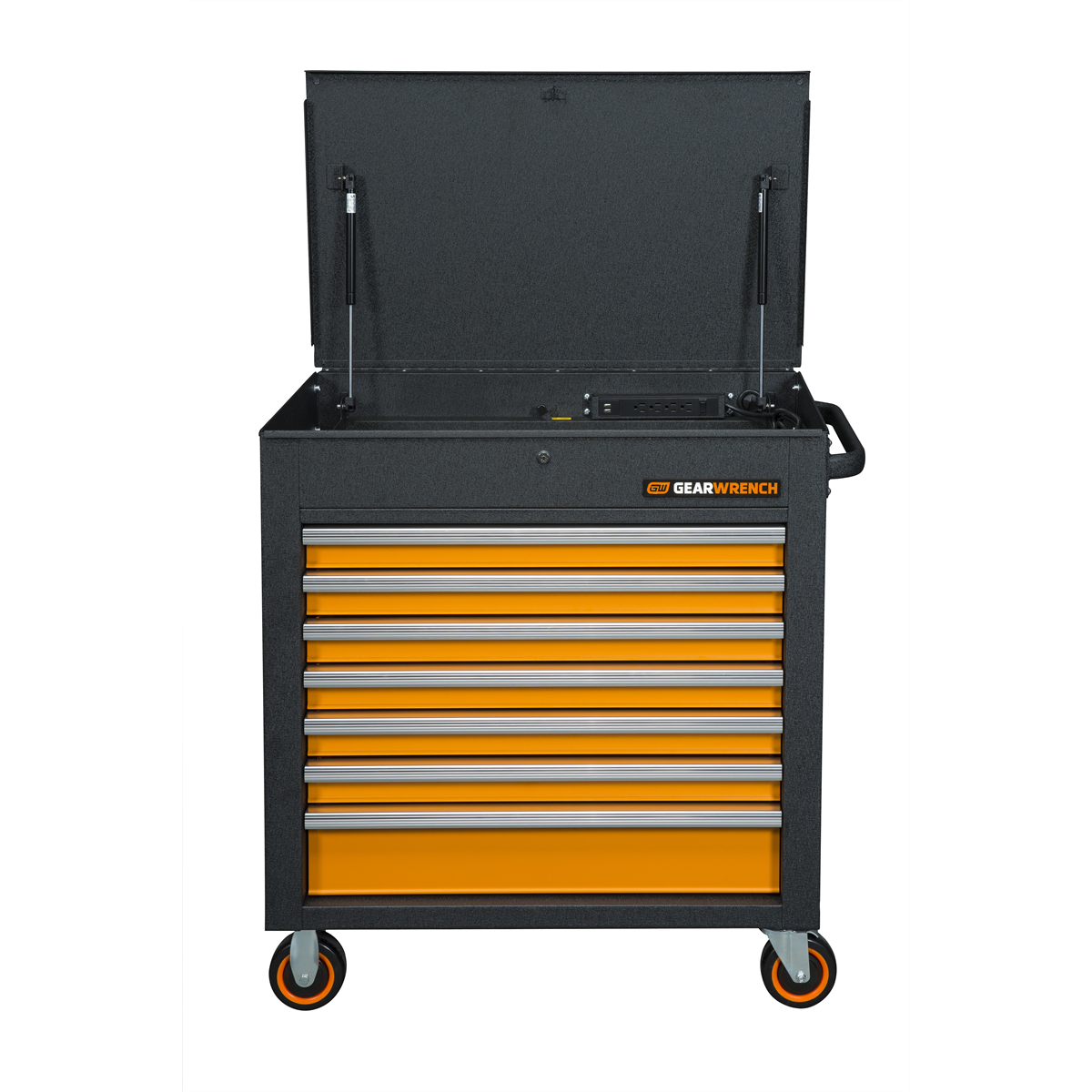 GearWrench 35 Inch 7 Drawer GSX Series Rolling Tool Cart with Tilt Top
