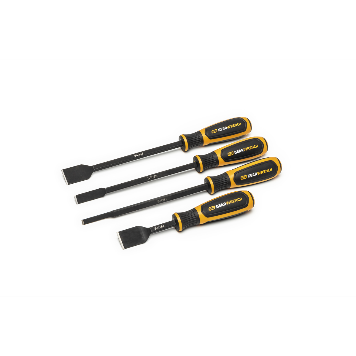 GearWrench 4 Piece Dual Material Wide Scraper Set