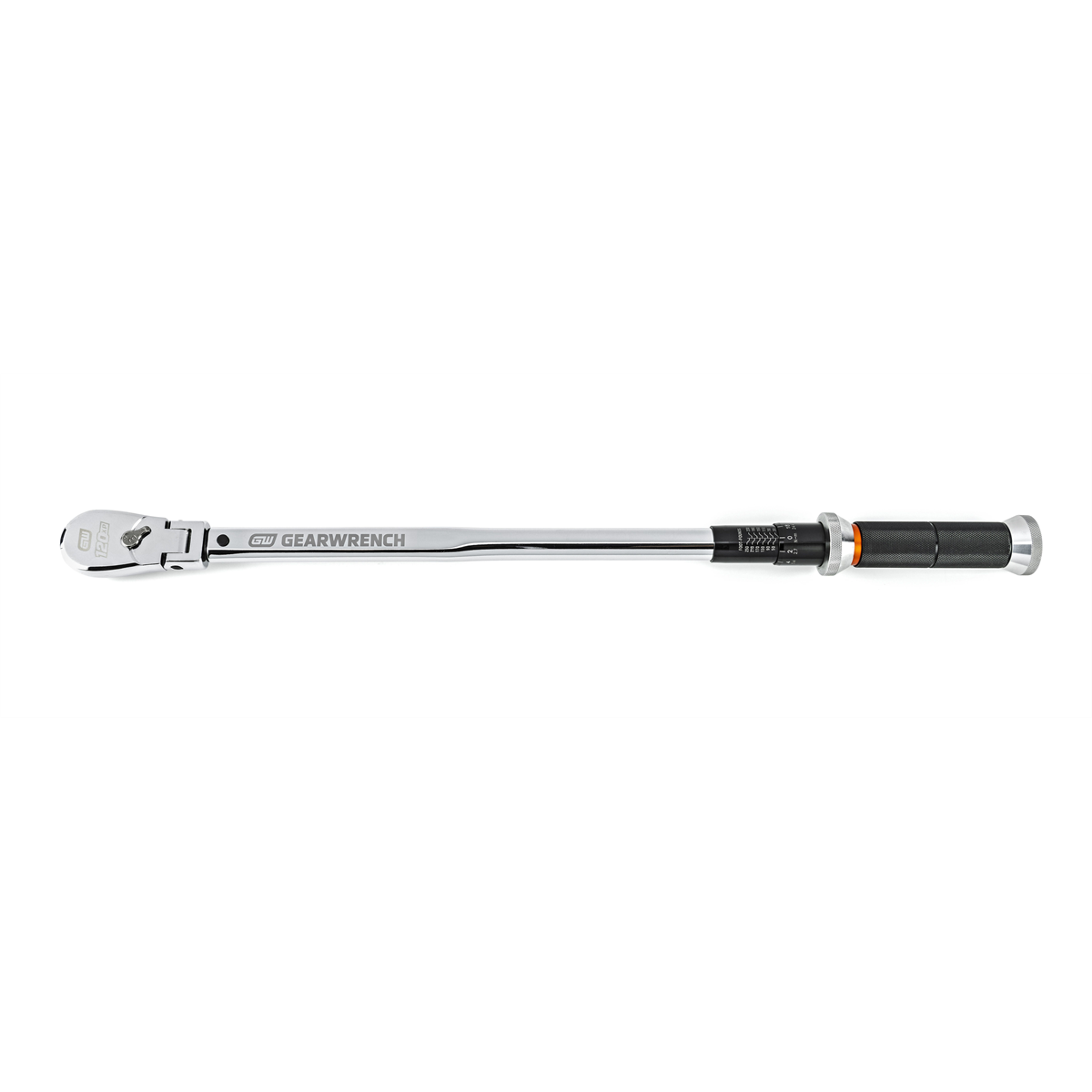 GearWrench 1/2 Inch Drive 120XP Flex Head Micrometer Torque Wrench 30-250 ft/lbs.