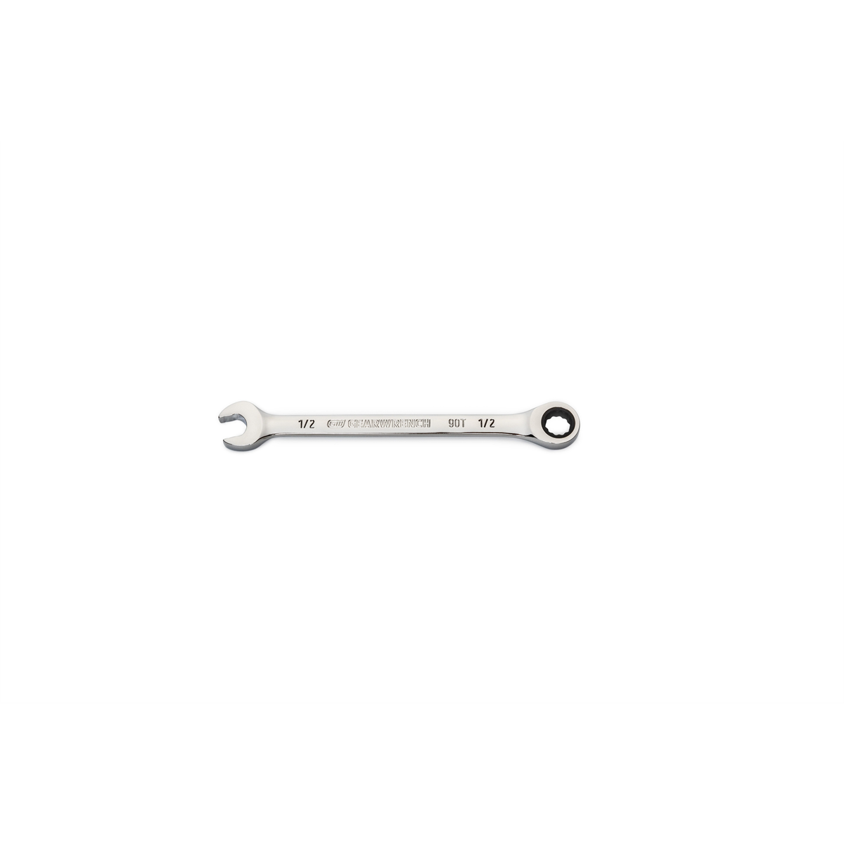 GearWrench 1/2 Inch 90-Tooth 12 Point Ratcheting Combination Wrench