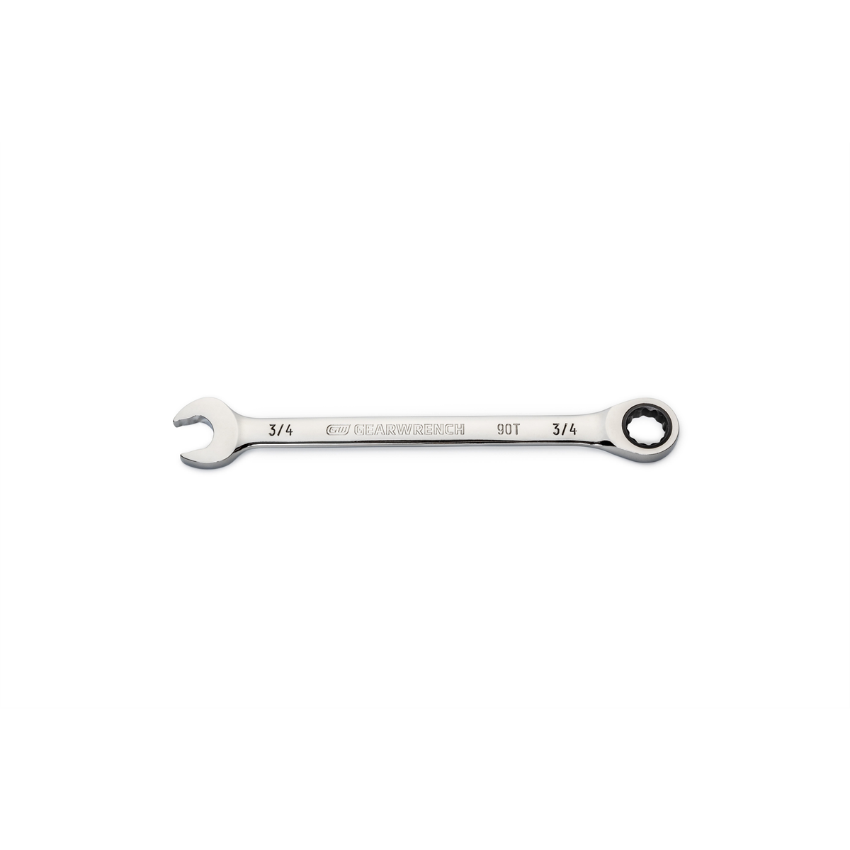 GearWrench 3/4 Inch 90-Tooth 12 Point Ratcheting Combination Wrench