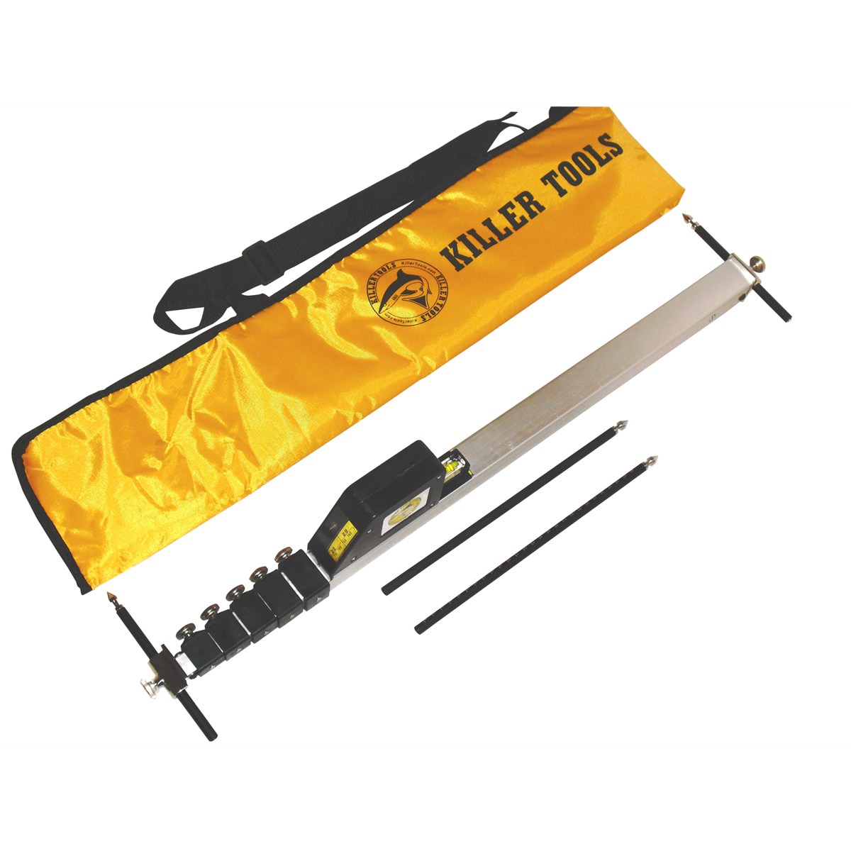 Killer Tools Telescoping Aluminum Measuring Tram Gauge